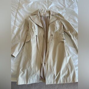 Michael Kors Tan Trench Coat Timeless Design